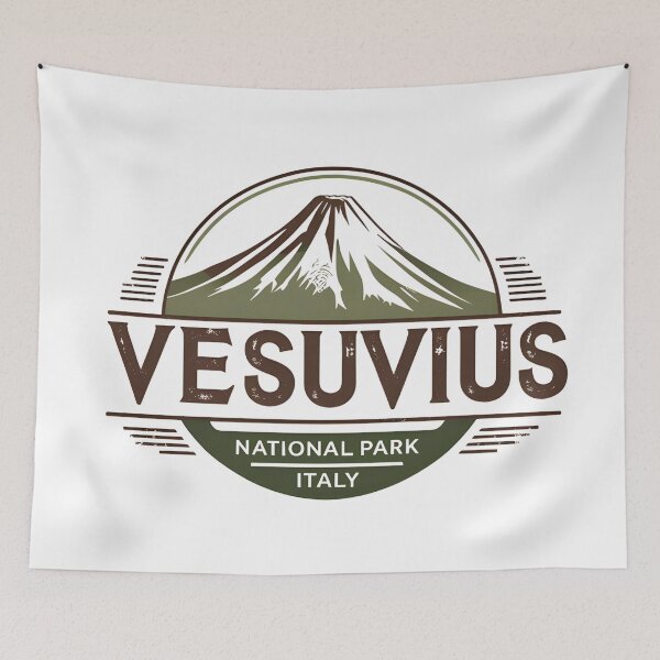 Item preview, Vesuvius National Park - Italy  designed and sold by GoodOldVintage.