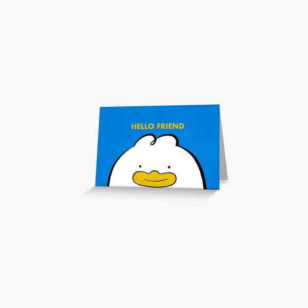 Item preview, Hello Friend - Meeting card - K-pop Demon Hunters designed and sold by bibelot-.
