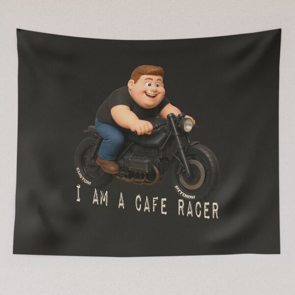 Item preview, Moto Man Cafe Racer 3 designed and sold by MrLordFashions.