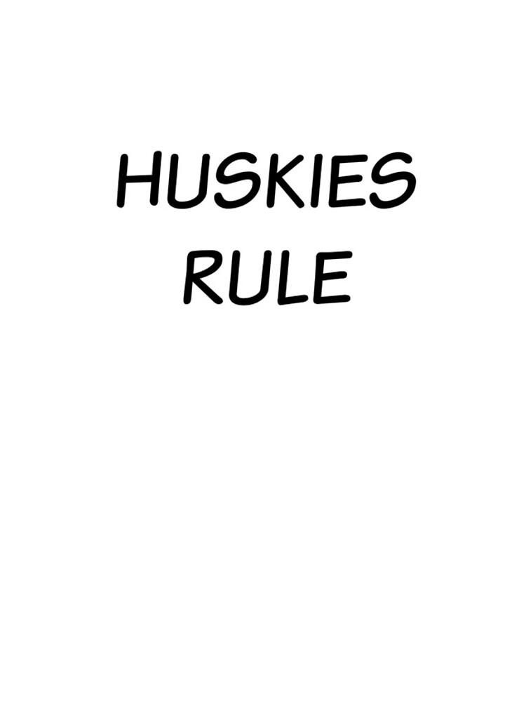 Thumbnail 4 of 4, iPhone Case, HUSKIES RULE designed and sold by binmaster3000.