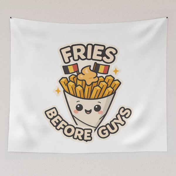 Aperçu de l'œuvre Frites belges avant les gars créée et vendue par k3rstman1.