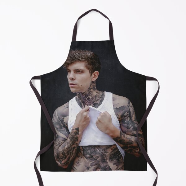 Item preview, Sexy Tattooed Man in White Tank Top designed and sold by Atlas Kai.