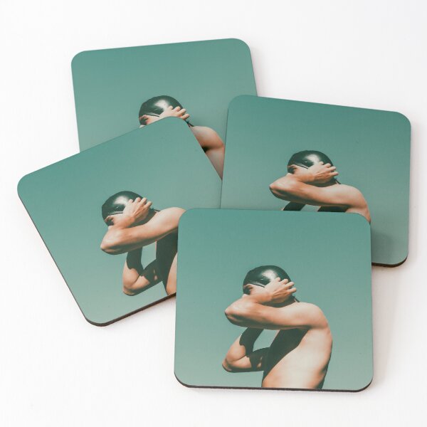 Item preview, The Swimmer Minimalist Summer Art Photo designed and sold by Atlas Kai.