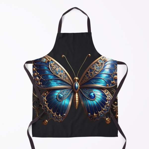 Item preview, Emperor Butterfly, Elegance of Blue and Gold designed and sold by Nok-Thep.