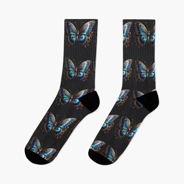 Item preview, Emperor Butterfly, Elegance of Blue and Gold designed and sold by Nok-Thep.