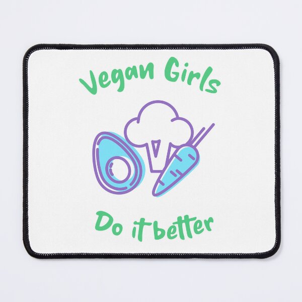 Item preview, VEGAN GIRLS DO IT BETTER designed and sold by TeeezShirtz.