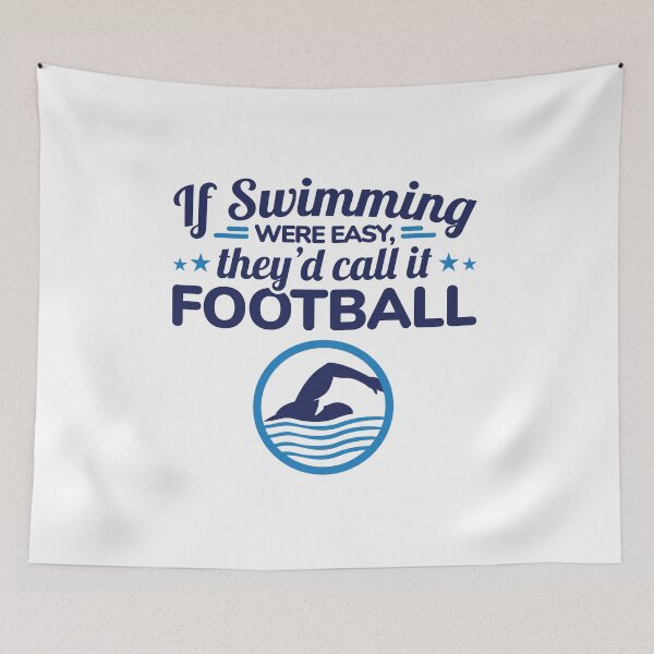 Item preview, If Swimming Were Easy Funny Swimmer Swim Team designed and sold by jaygo.