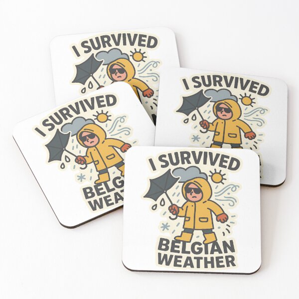 Item preview, I Survived Belgian Weather designed and sold by k3rstman1.