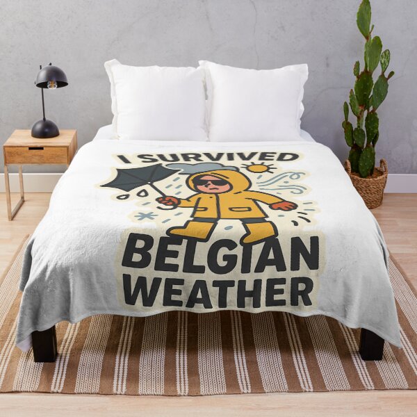 Item preview, I Survived Belgian Weather designed and sold by k3rstman1.