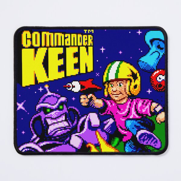 Item preview, Commander Keen Title Screen HD designed and sold by Retr0Tshirts.
