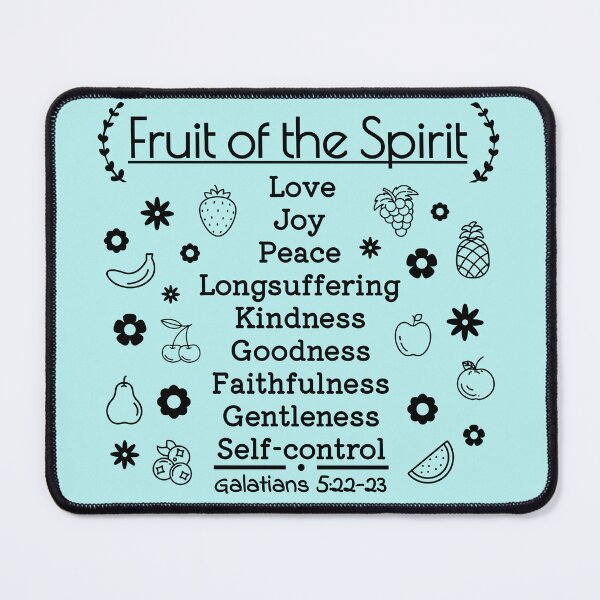 Item preview, Copy of Fruit of the Spirit - Bible Quote Sticker - Christian designed and sold by Warrior Bride.