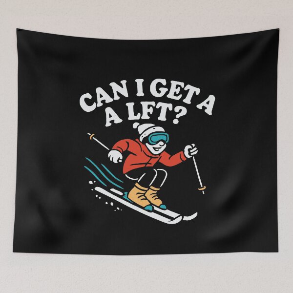 Item preview, Funny Skiing | Can I Get a Lift? designed and sold by tmerchtrends.