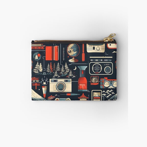 Item preview, Japanese Tech and Travel Cultural Pattern designed and sold by KaitoJapanDesign.