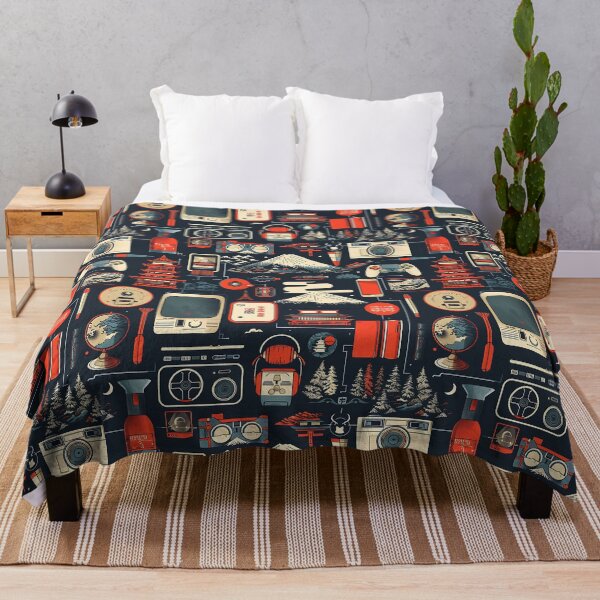 Item preview, Japanese Tech and Travel Cultural Pattern designed and sold by KaitoJapanDesign.