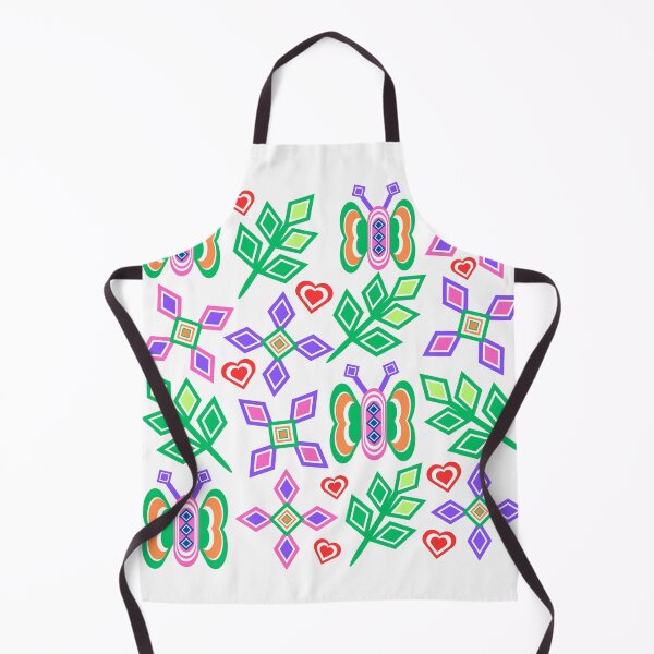 Item preview, Geometric butterflies and flowers pattern designed and sold by Jjc59.