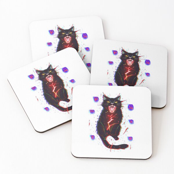 Item preview, Possessed Cat Screaming at Void designed and sold by Imaginarium of Chaos falcon88 .