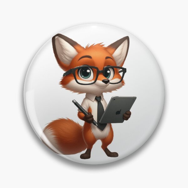 Item preview, Ctrl+Z Life – Fox with a Vision designed and sold by Confuzz1ed.