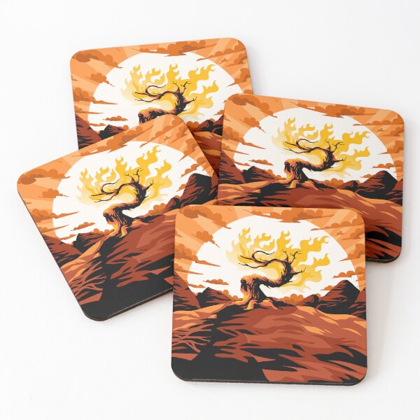Item preview, burning bush designed and sold by matintheworld ( delcarmat ).
