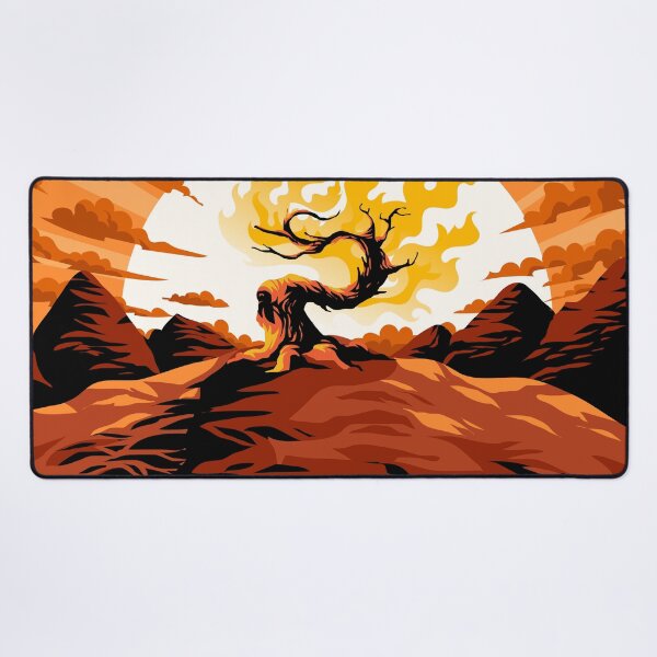 Item preview, burning bush designed and sold by matintheworld ( delcarmat ).