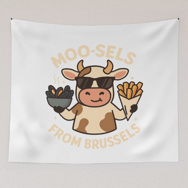 Item preview, Moo-sels From Brussels designed and sold by k3rstman1.
