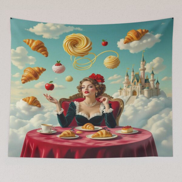 Item preview, Food Dreams & Whipped Cloud Castles – Culinary Surrealism to Wear designed and sold by FotoworldEdel.
