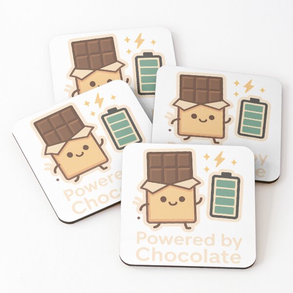 Item preview, Powered By Chocolate designed and sold by k3rstman1.