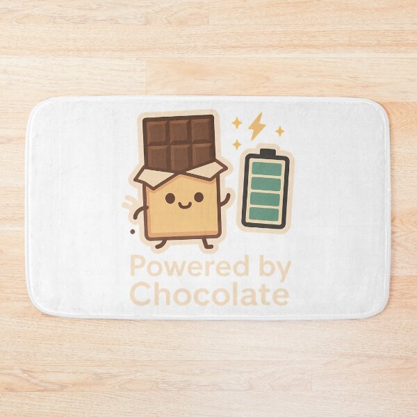 Item preview, Powered By Chocolate designed and sold by k3rstman1.