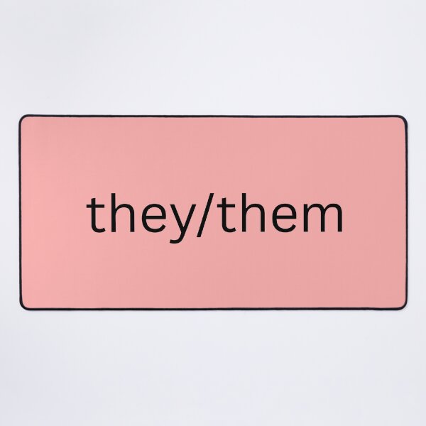 Item preview, they/them non-binary art designed and sold by byemihai.
