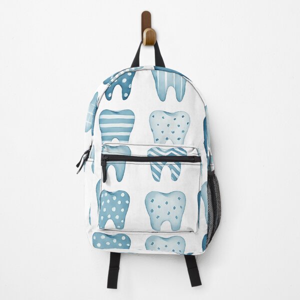 Item preview, Blue Dental Pattern designed and sold by Small Batch Love.