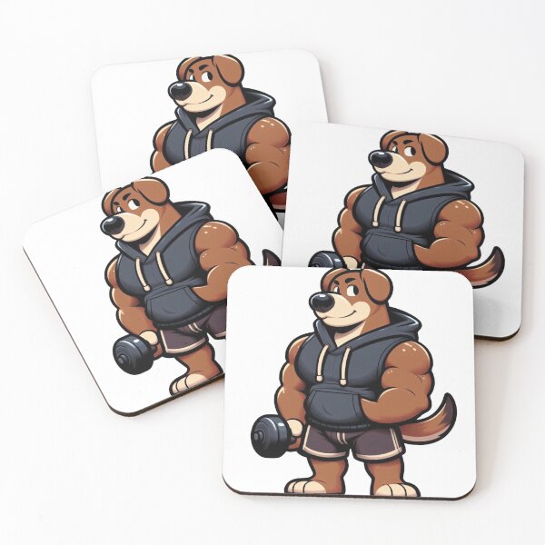 Item preview, Sit, Stay, Lift – Buff Doggo Trainer designed and sold by Confuzz1ed.