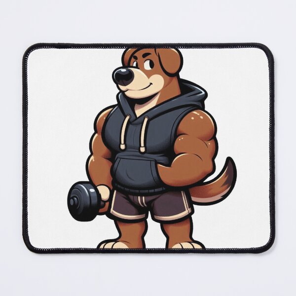 Item preview, Sit, Stay, Lift – Buff Doggo Trainer designed and sold by Confuzz1ed.