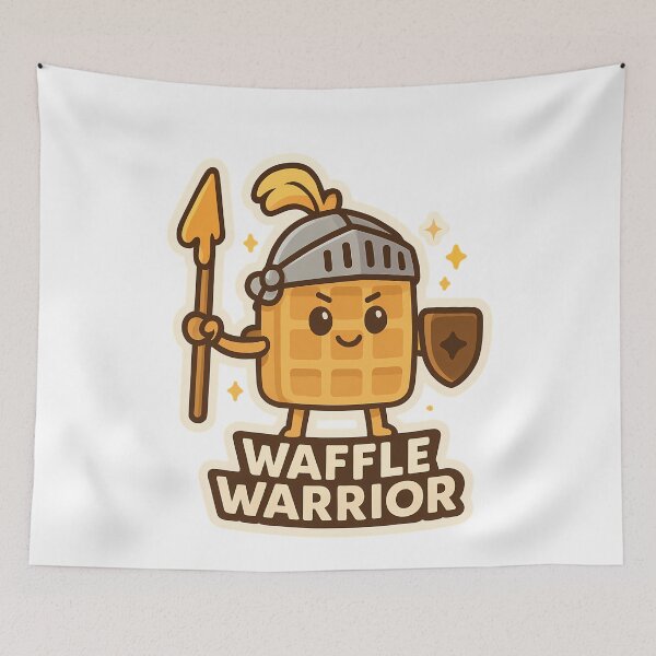 Item preview, Belgian Waffle Warrior designed and sold by k3rstman1.
