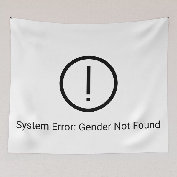 Item preview, they/them non-binary genderfck designed and sold by byemihai.