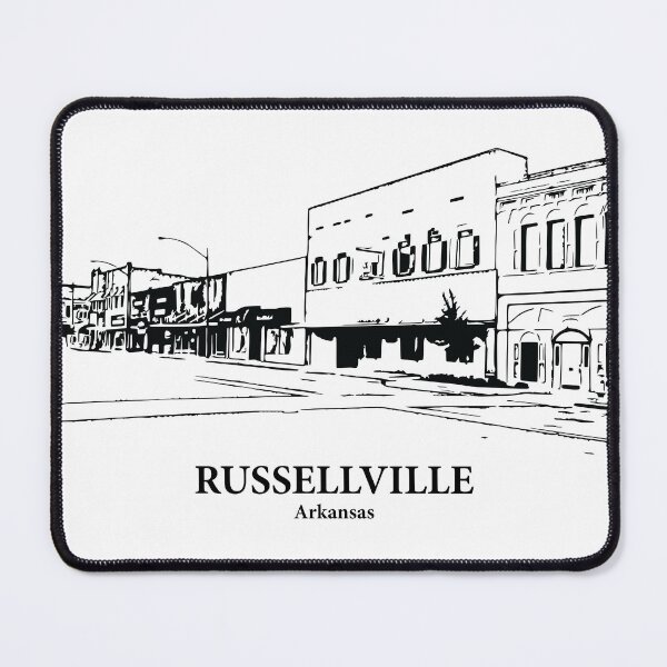 Item preview, Russellville - Arkansas designed and sold by Lakeric Cityscapes.