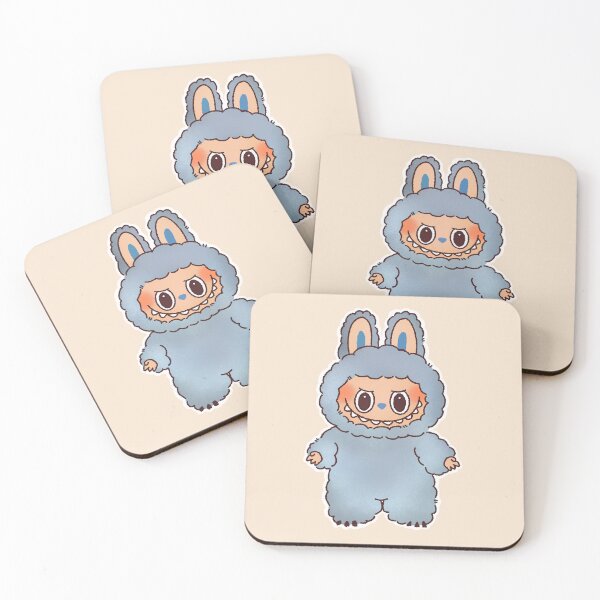 Item preview, Sea salt coconut labubu exciting macaron series designed and sold by m-art-een.