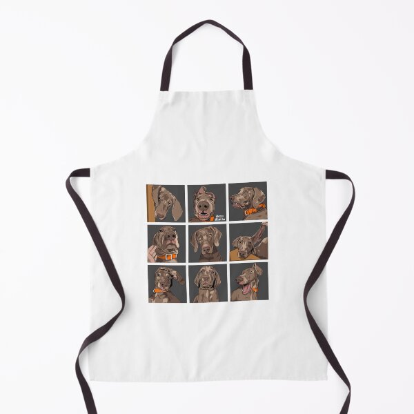Item preview, silly wiemaraner faces designed and sold by PoppyMatildas.