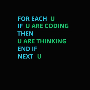 Artwork thumbnail, Coding = Thinking by ayman121