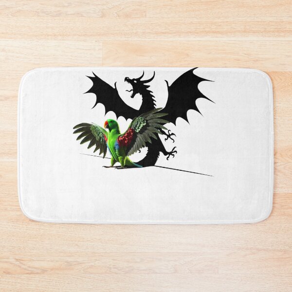 Item preview, Funny Screaming Green Eclectus Parrot Dragon Lover Meme designed and sold by Kimberley King Art  King Art.