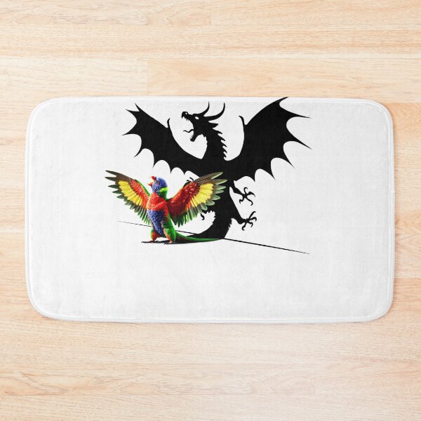 Item preview, Funny Screaming Loriinae Parrot Dragon Lover Meme designed and sold by Kimberley King Art  King Art.