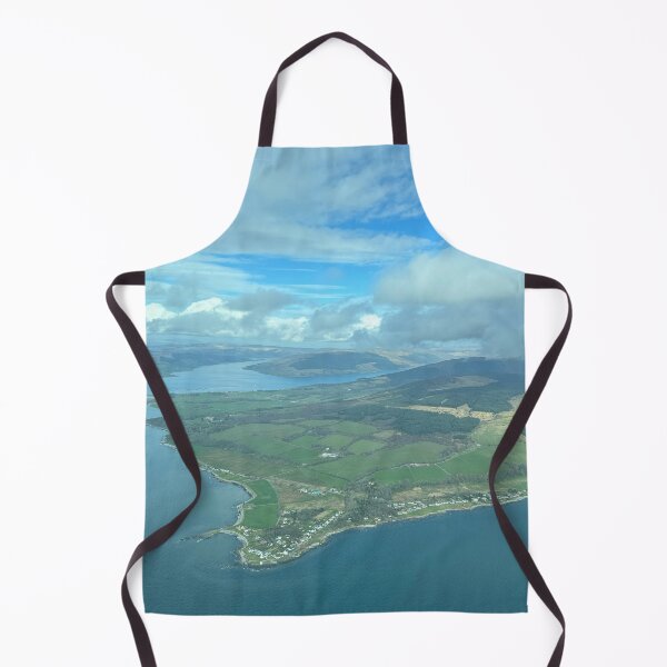 Item preview, Toward point lighthouse , the River Clyde , Glasgow , Scotland aerial view designed and sold by Photogold Photo Gifts.