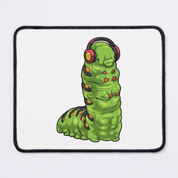 Item preview, Caterpillar Musician Headphone Music designed and sold by Snabdesign84.