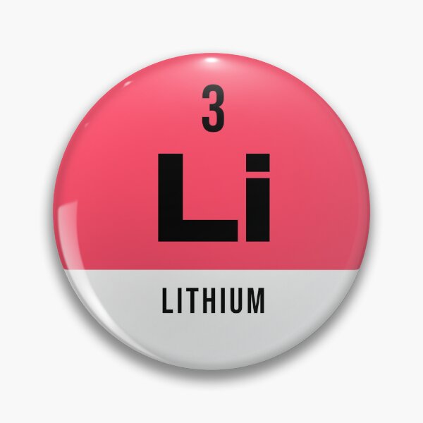 Item preview, 3 Lithium Periodic Table Element Light designed and sold by VoodooCircus.