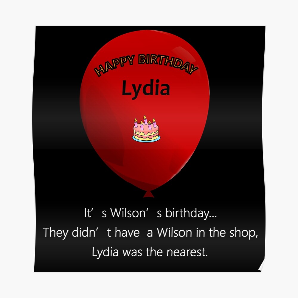 Carte De Vœux Joyeux Anniversaire Wilson Par Kelseyjb16 Redbubble