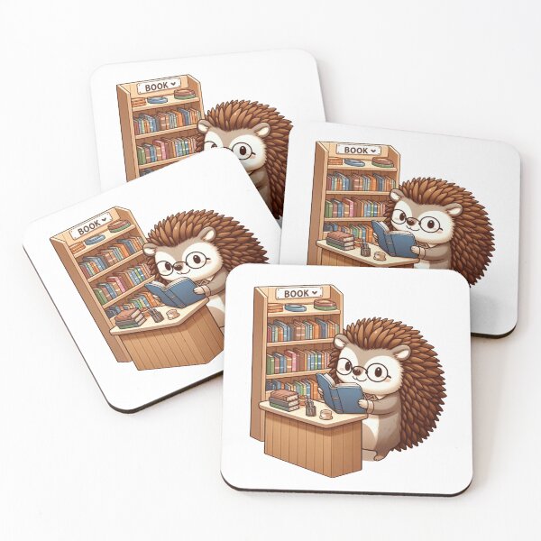 Item preview, Spiny Stories – Hedgehog Loves Fiction designed and sold by Confuzz1ed.