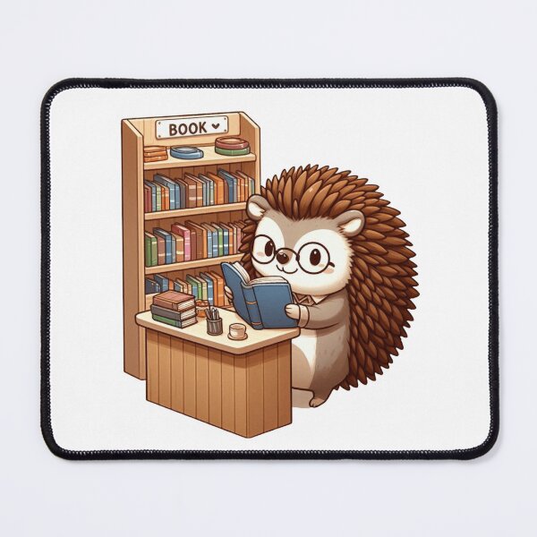 Item preview, Spiny Stories – Hedgehog Loves Fiction designed and sold by Confuzz1ed.