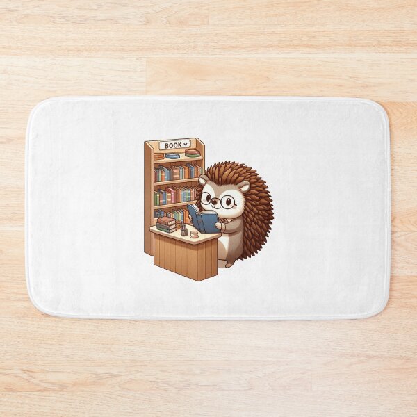 Item preview, Spiny Stories – Hedgehog Loves Fiction designed and sold by Confuzz1ed.