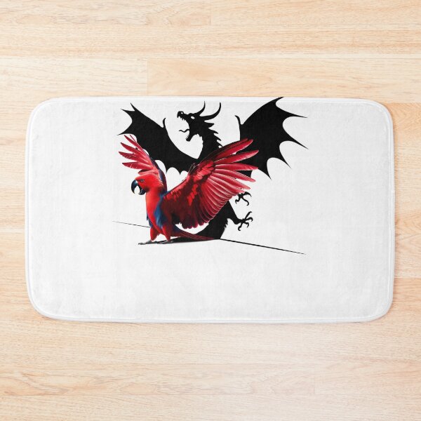 Item preview, Funny Screaming Red Eclectus Parrot Dragon Lover Meme designed and sold by Kimberley King Art  King Art.