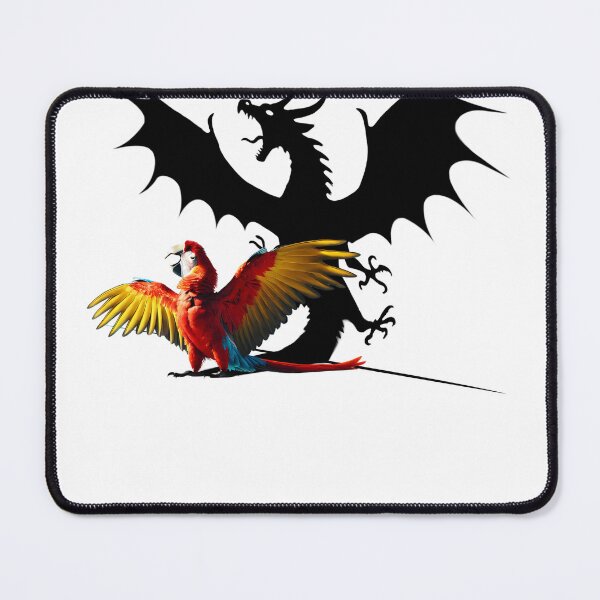 Item preview, Funny Screaming Scarlet Macaw Parrot Dragon Lover Meme designed and sold by Kimberley King Art  King Art.