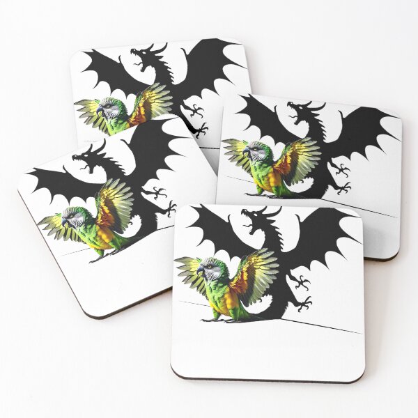 Item preview, Funny Screaming Senegal Parrot Dragon Lover Meme designed and sold by Kimberley King Art  King Art.