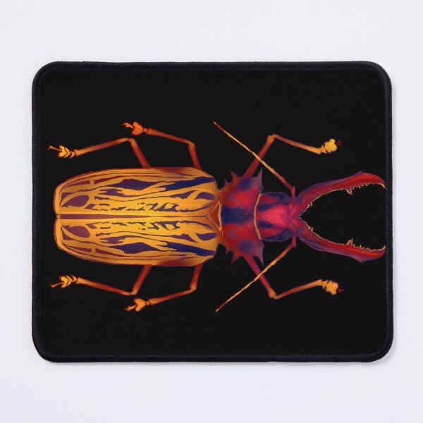 Item preview, Sabertooth longhorn beetle designed and sold by May Hrabak.